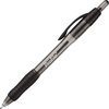 Paper Mate Ballpoint Pen, 1.4mm, Translucent Black Barrel/BK Ink PK PAP89465